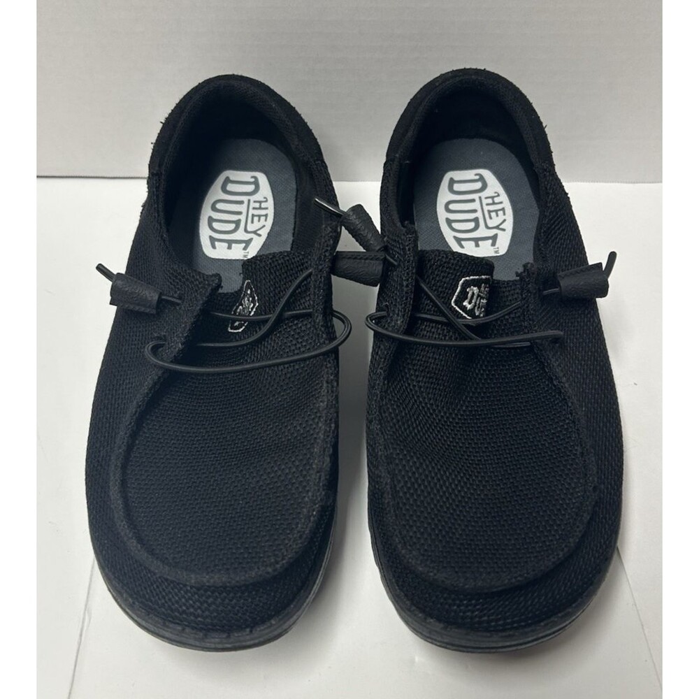 Hey Dude Wendy Funk Mono Black Women  Shoes slip on size 8